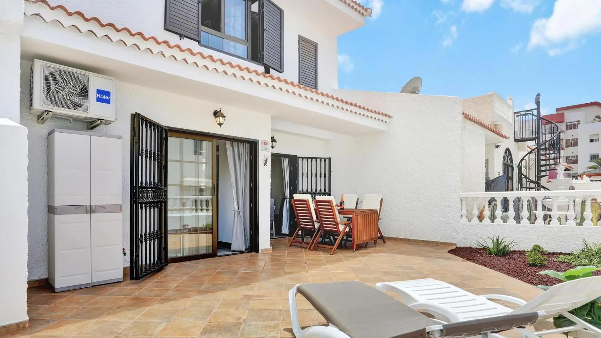 הוילה אדחה Casa Adosada Con Piscina Climatizada, A/C, Barbacoa Y Fibra - Es-347-42